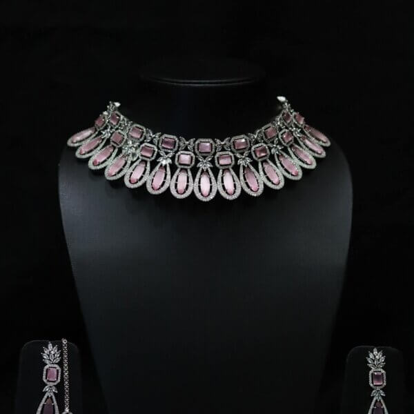 Rosé Elegance CZ Set - Image 4
