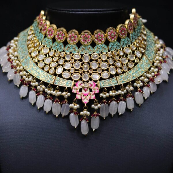 Gulnoor Pastel Jewellery Set - Image 2