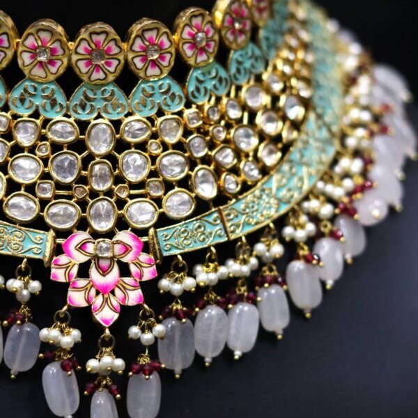 Gulnoor Pastel Jewellery Set
