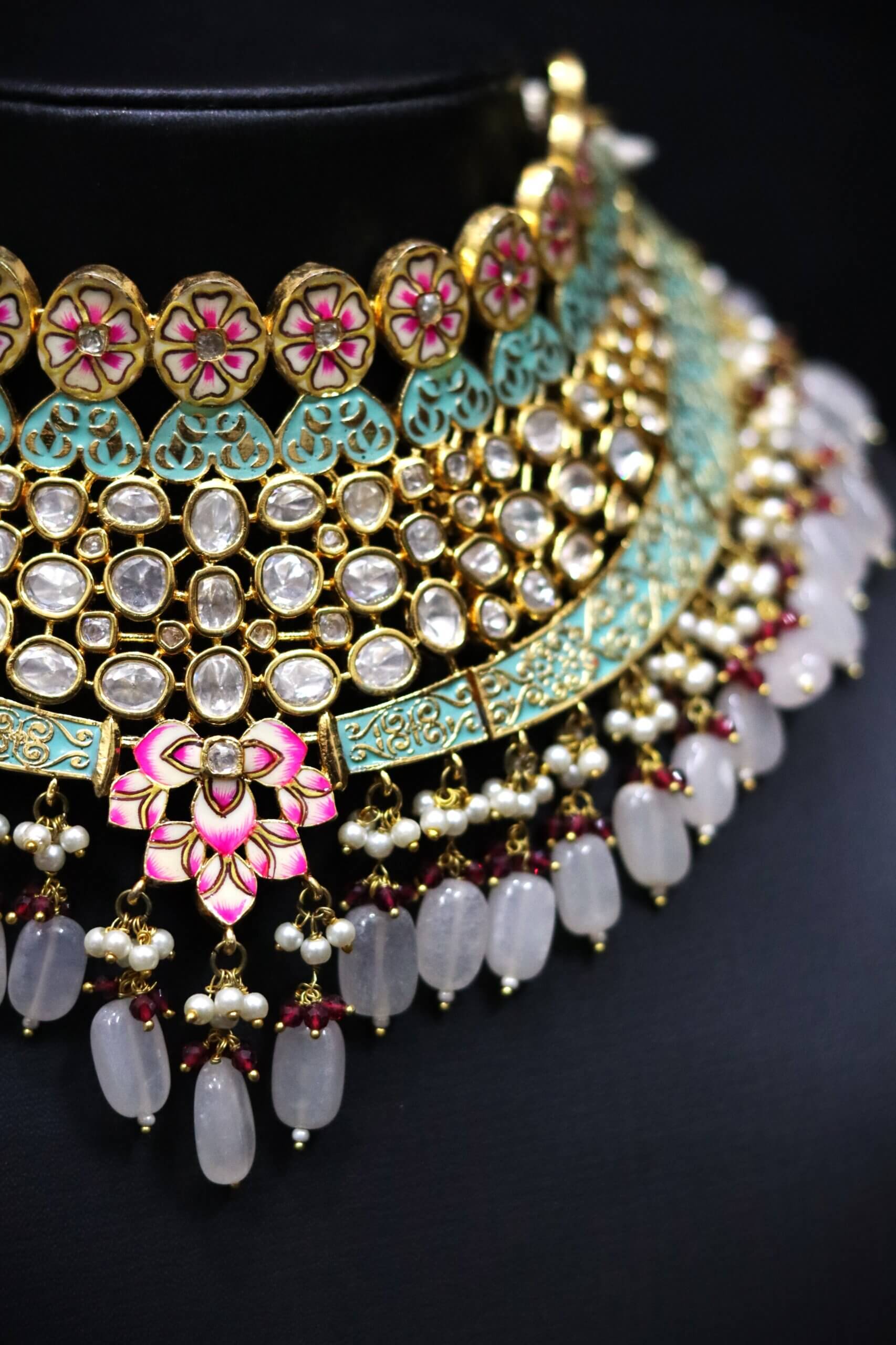 Gulnoor Pastel Jewellery Set