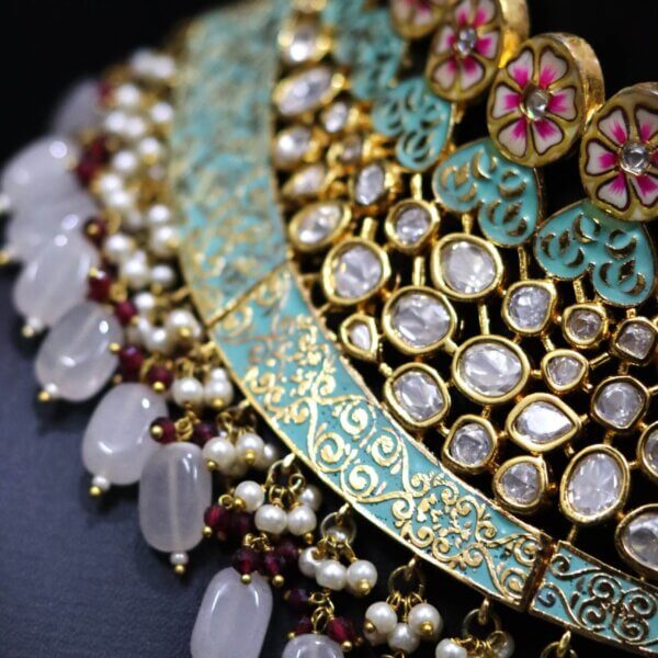 Gulnoor Pastel Jewellery Set - Image 7
