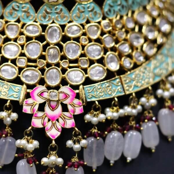 Gulnoor Pastel Jewellery Set - Image 6