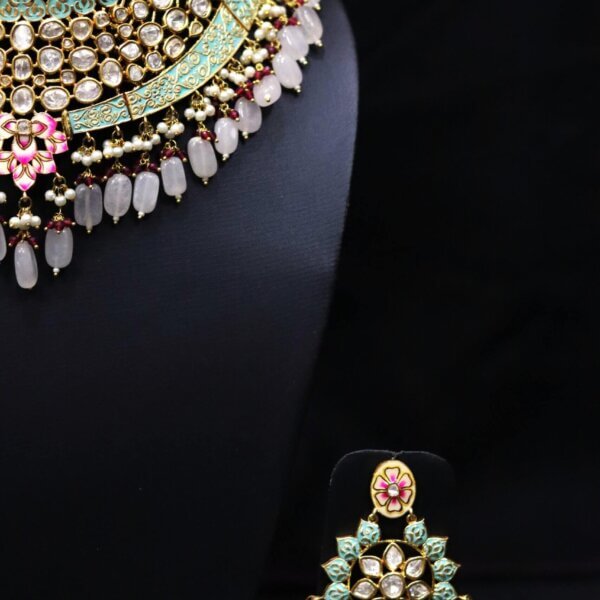 Gulnoor Pastel Jewellery Set - Image 4