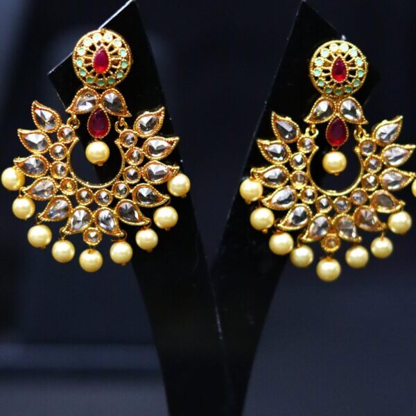 Aabha Phool Necklace Set - Image 3