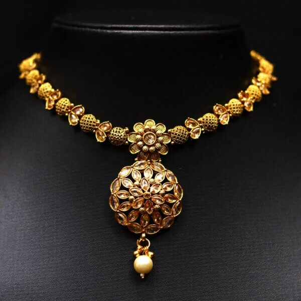Amara Phool Necklace Set - Image 5