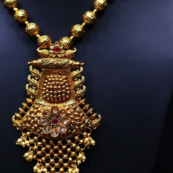 Kanchipuram Temple Necklace Set