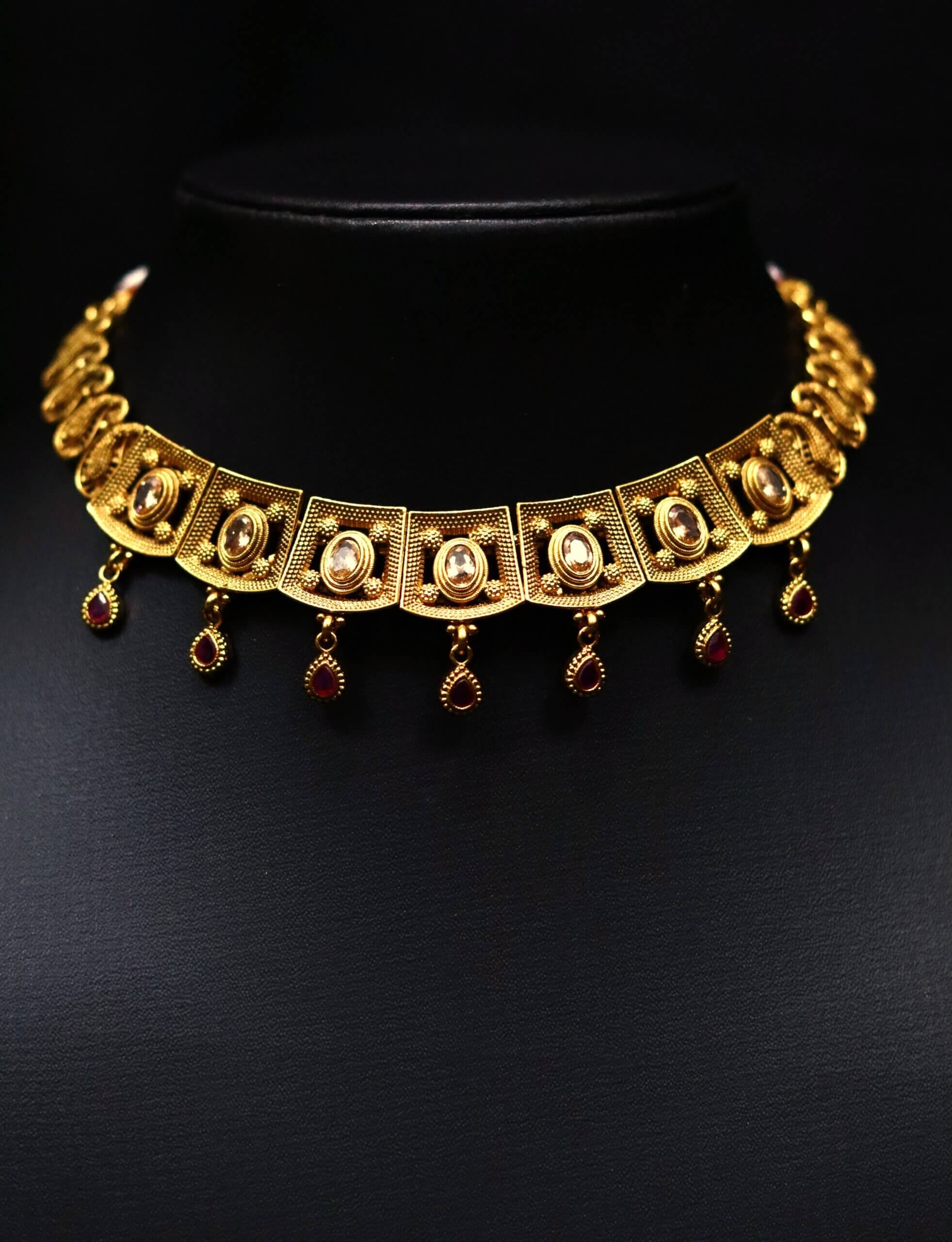 Ragini Temple Drop Necklace