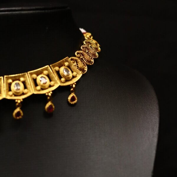Ragini Temple Drop Necklace - Image 3