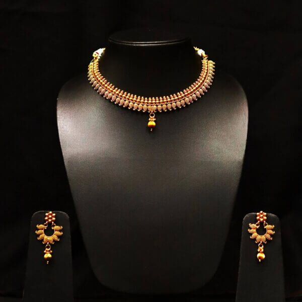 Amvika Close-Neck Necklace - Image 2