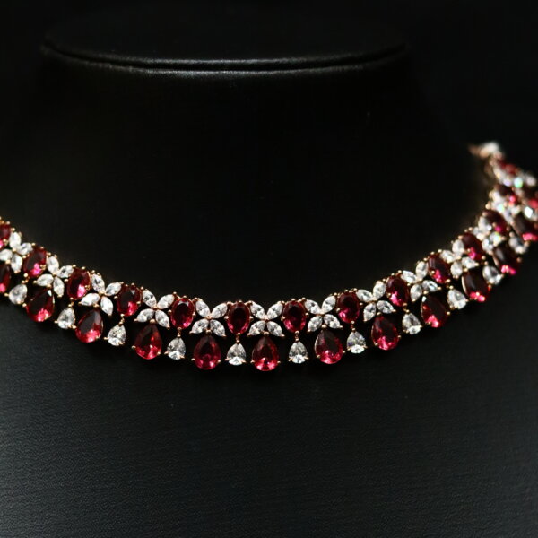 Kumudini Ruby Necklace - Image 4