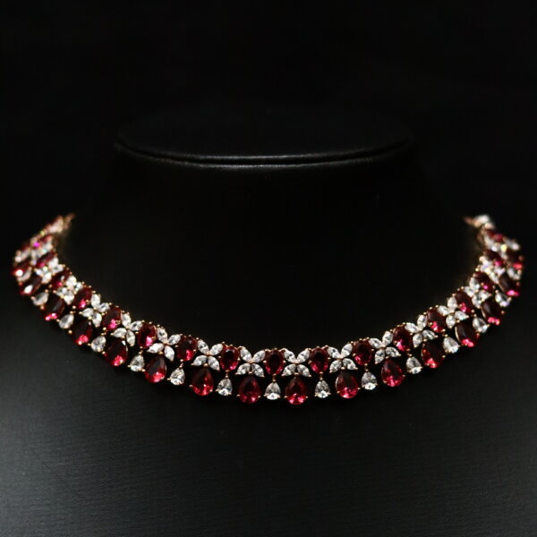 Kumudini Ruby Necklace