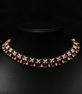Kumudini Ruby Necklace