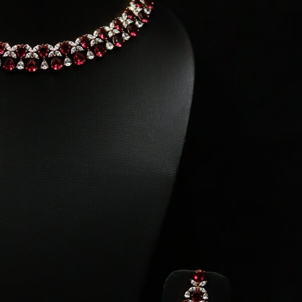 Kumudini Ruby Necklace - Image 2
