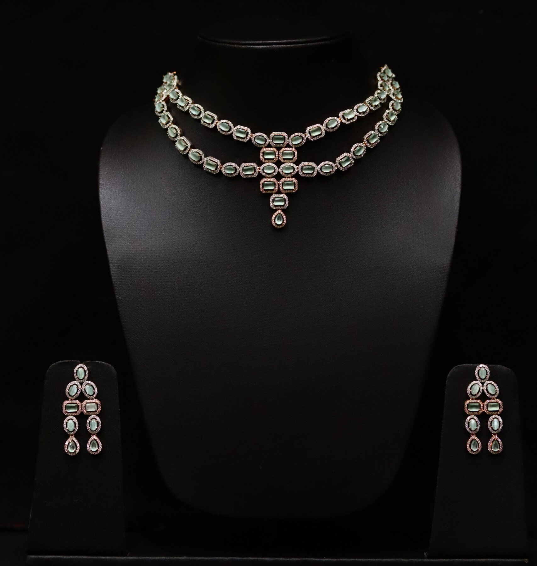 Keyura Mint Necklace