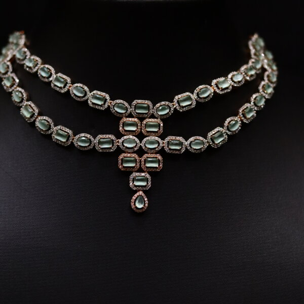 Keyura Mint Necklace - Image 2